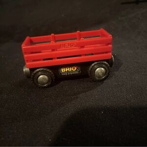 Rare Brio Red Train Cart Piece